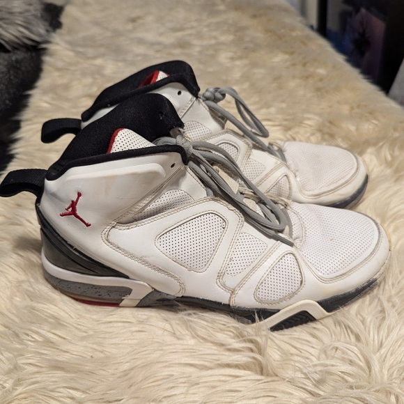 Other - Nike Air Jordan Ol' School IV White Black Red varsity Sneakers size 12